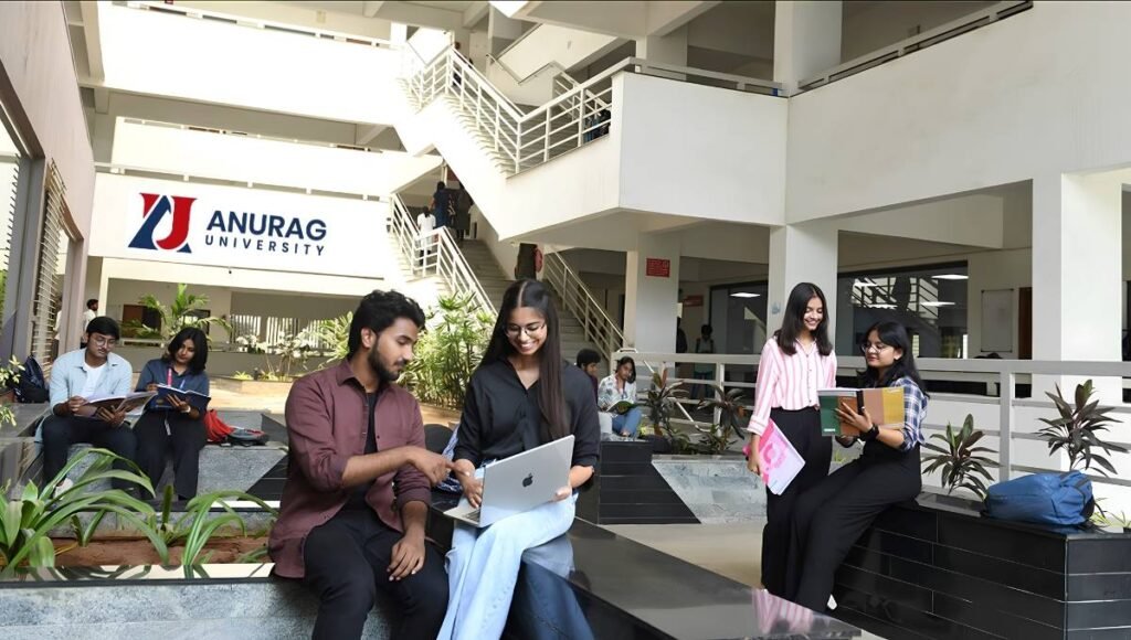 anurag university photos