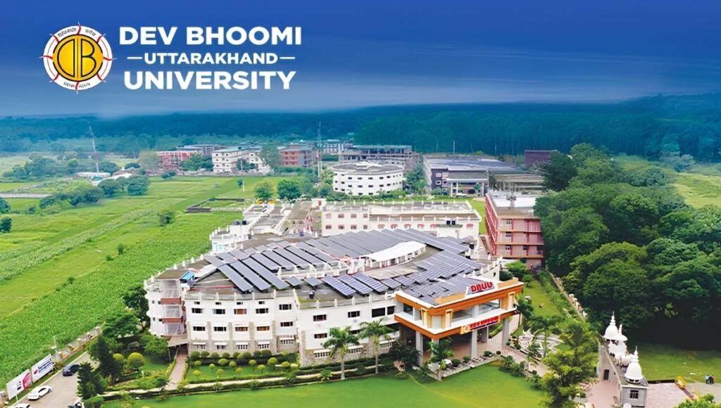 dev bhoomi uttarakhand university fee structure