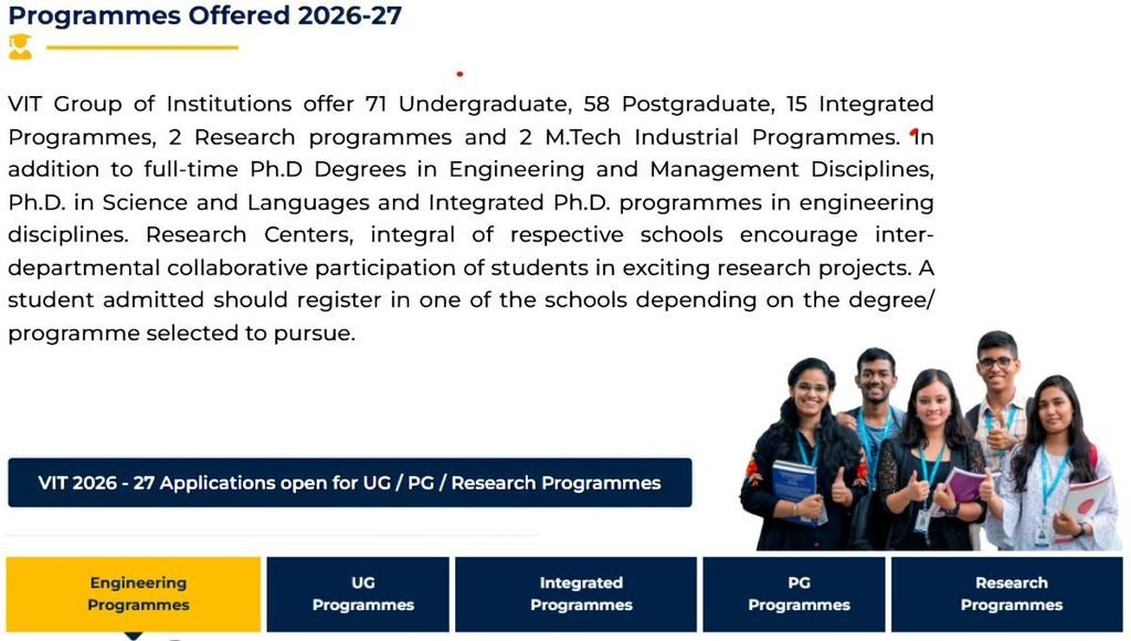 vit vellore cse average package
